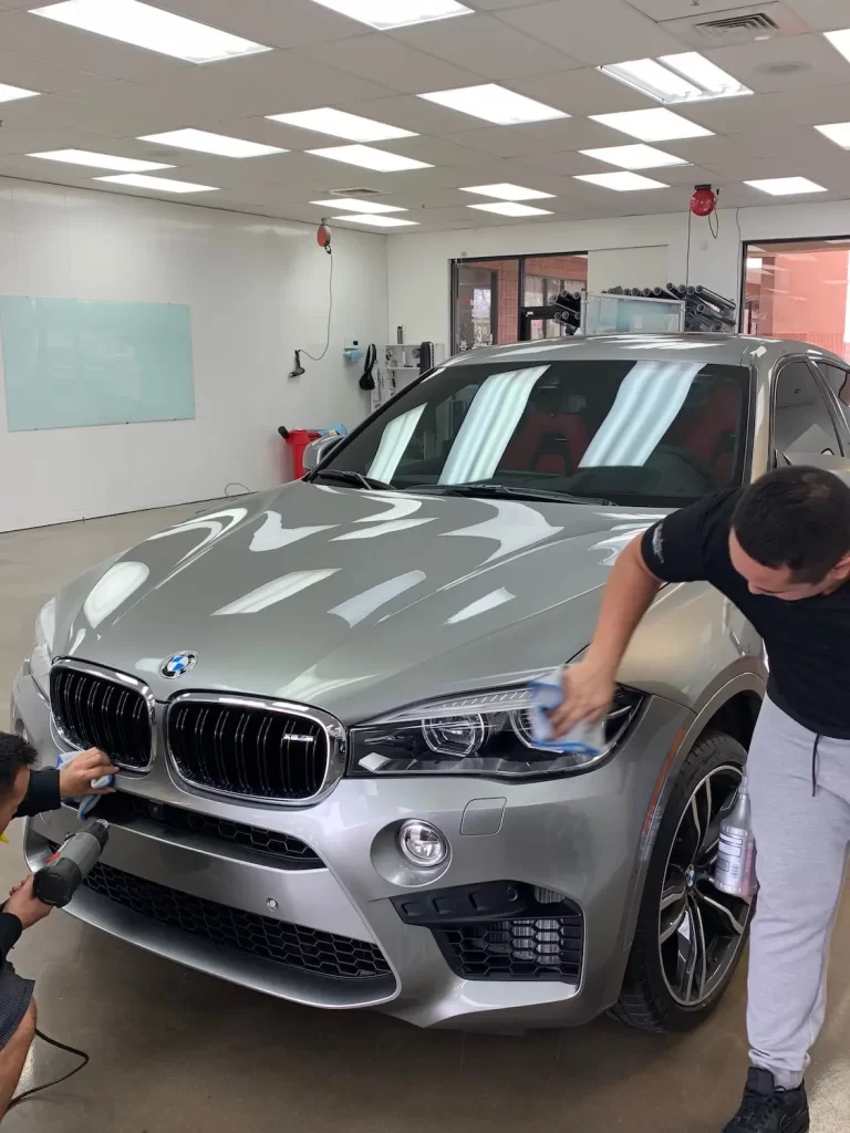 Grey BMW Clear Bra in Chandler AZ