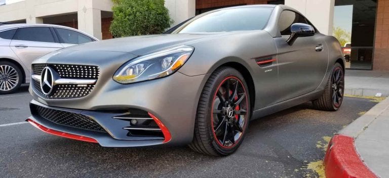 Mercedes Benz Close-Up Clear Bra Phoenix AZ